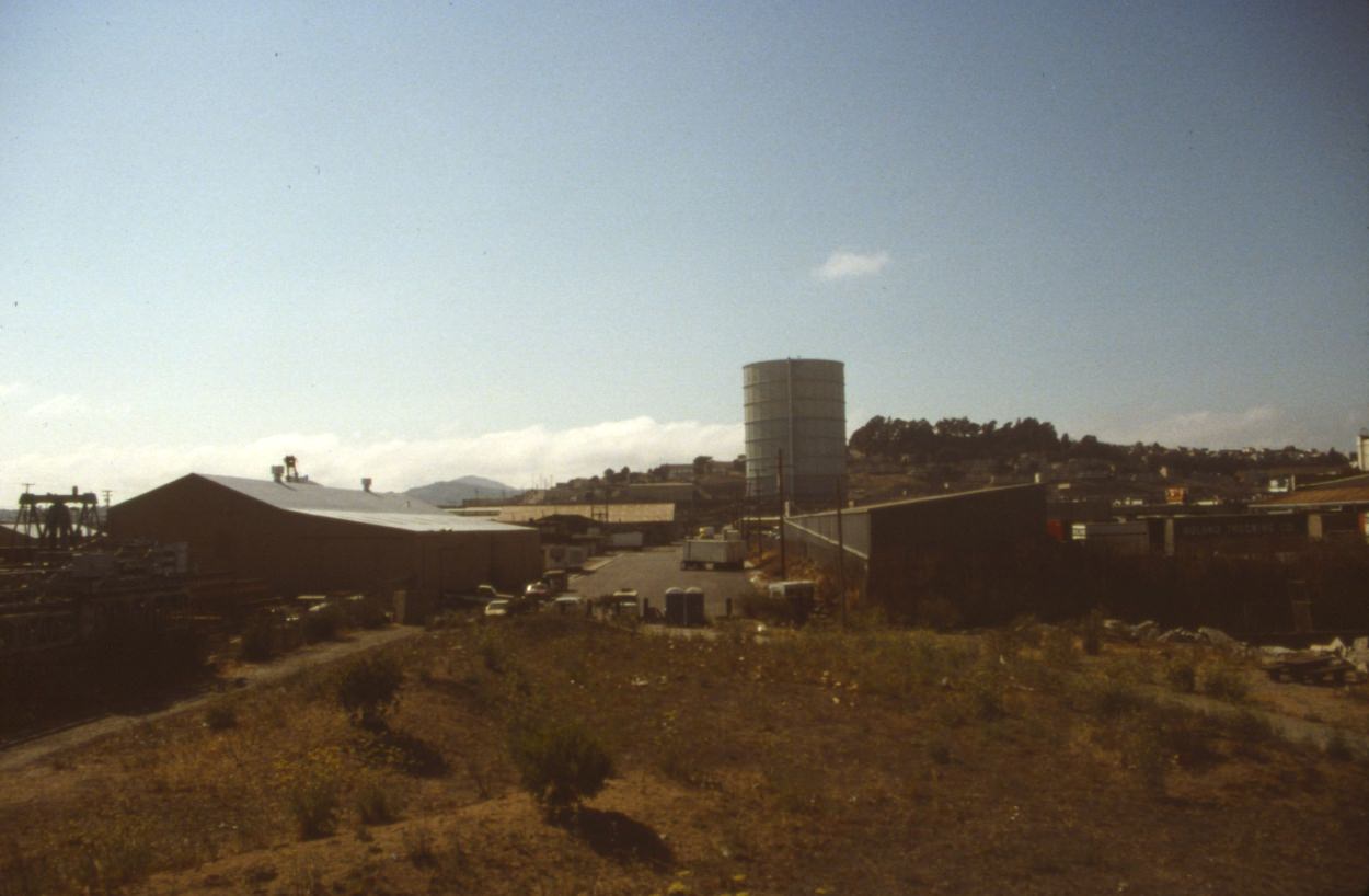 24th Street, looking west, 1988.