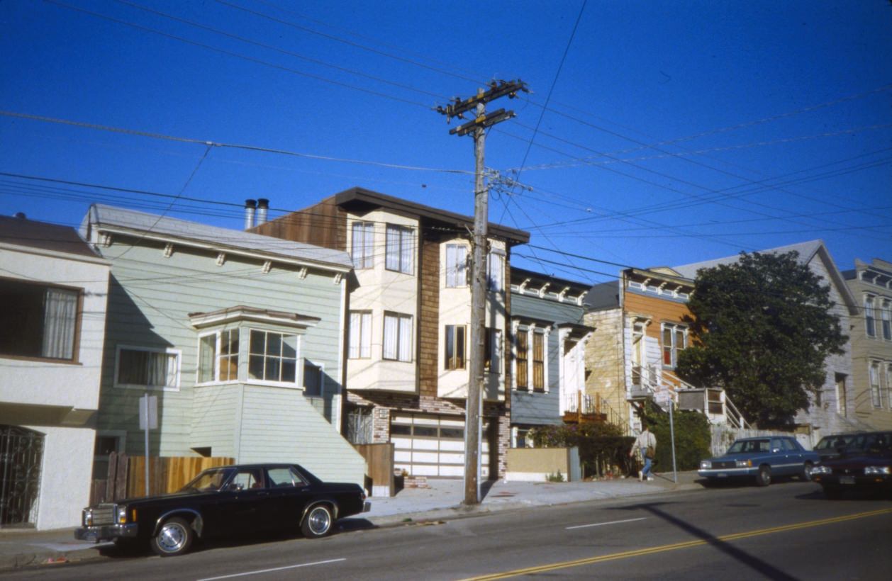 Anza Street near Collins Street, 1987.