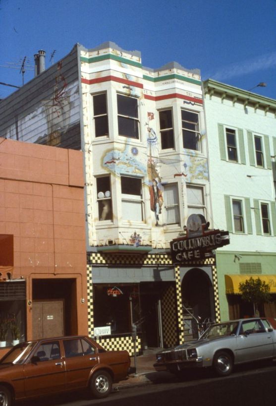 Columbus Cafe, 562 Green Street, 1987.