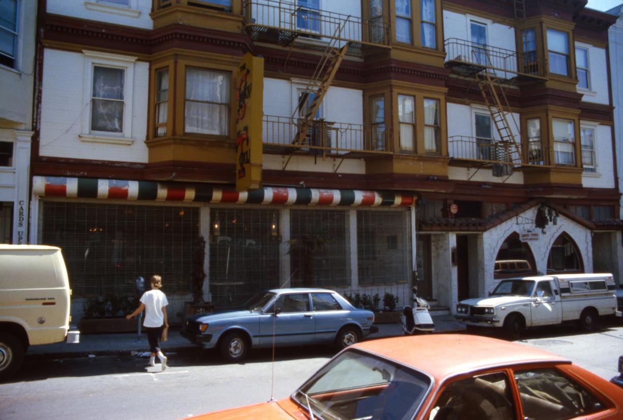 Savoy Tivoli at 1434 Grant Avenue, 1986.