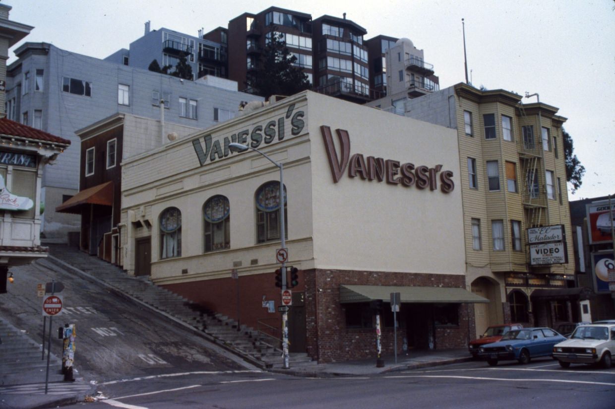 Vanessi's at 498 Broadway, 1986.