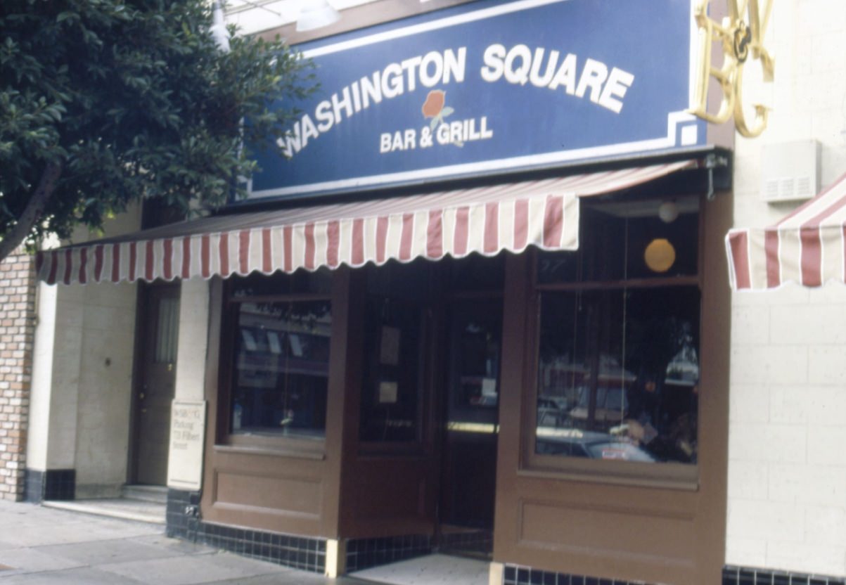 Washington Square Bar and Grill, circa 1985.
