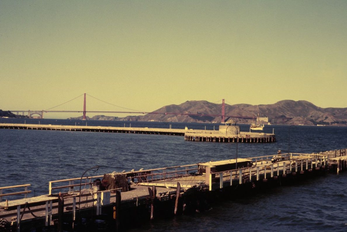 Aquatic Park Pier, 1984.
