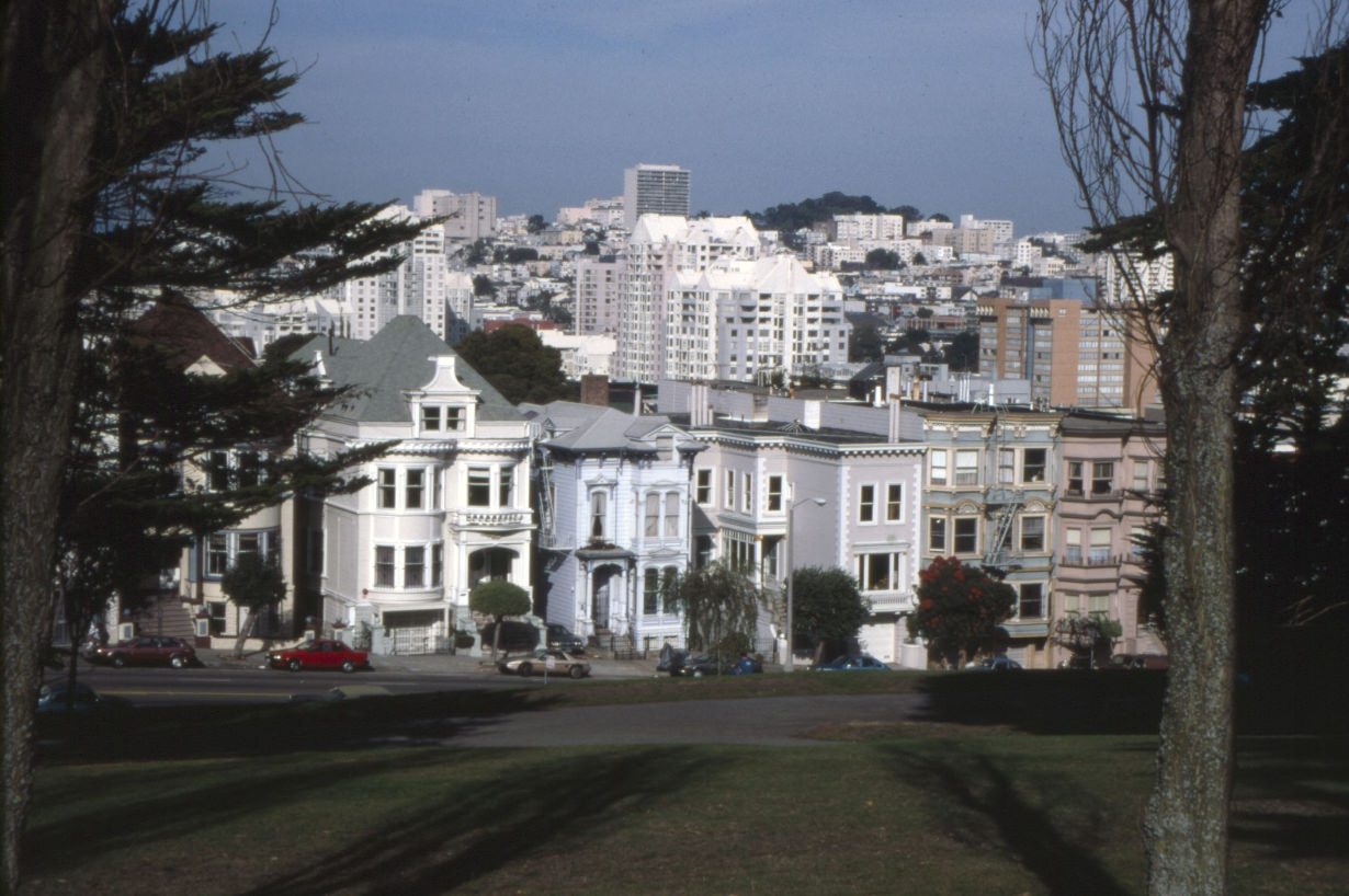 Alamo Square, 1992.