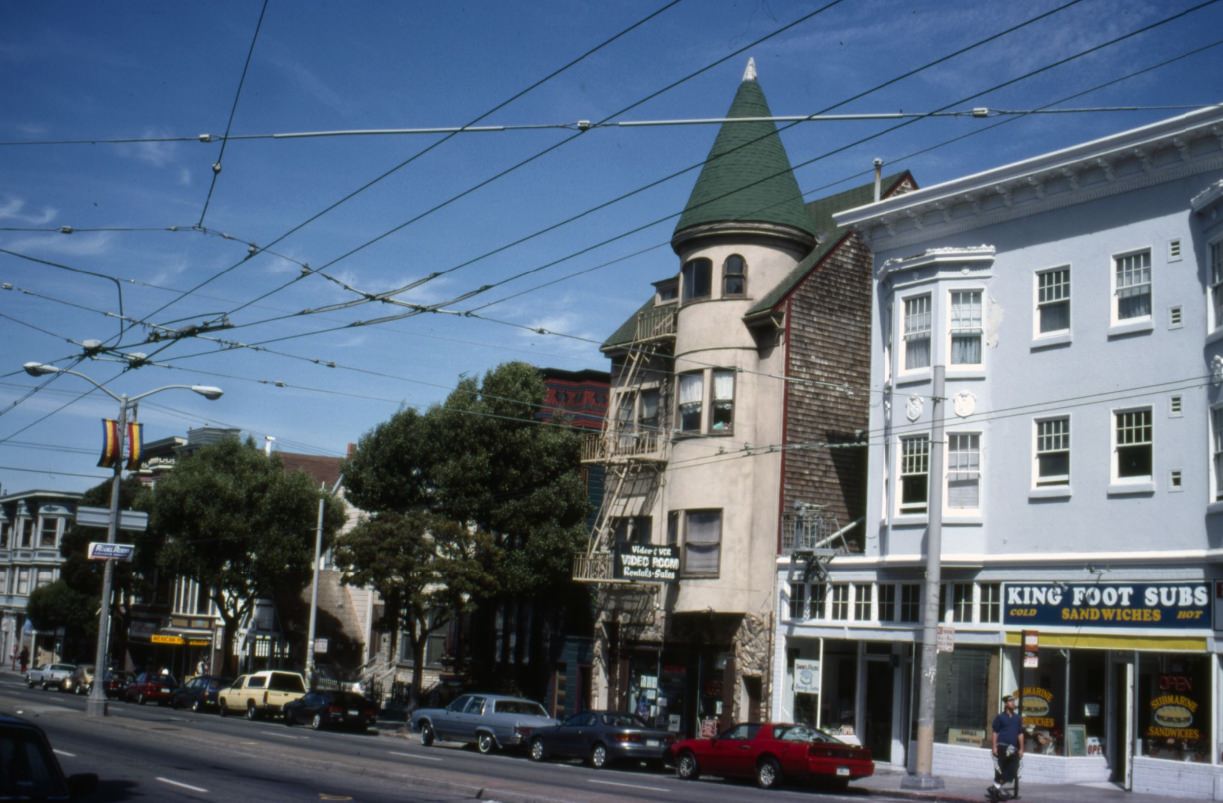 Divisadero Street, 300 block, 1992.