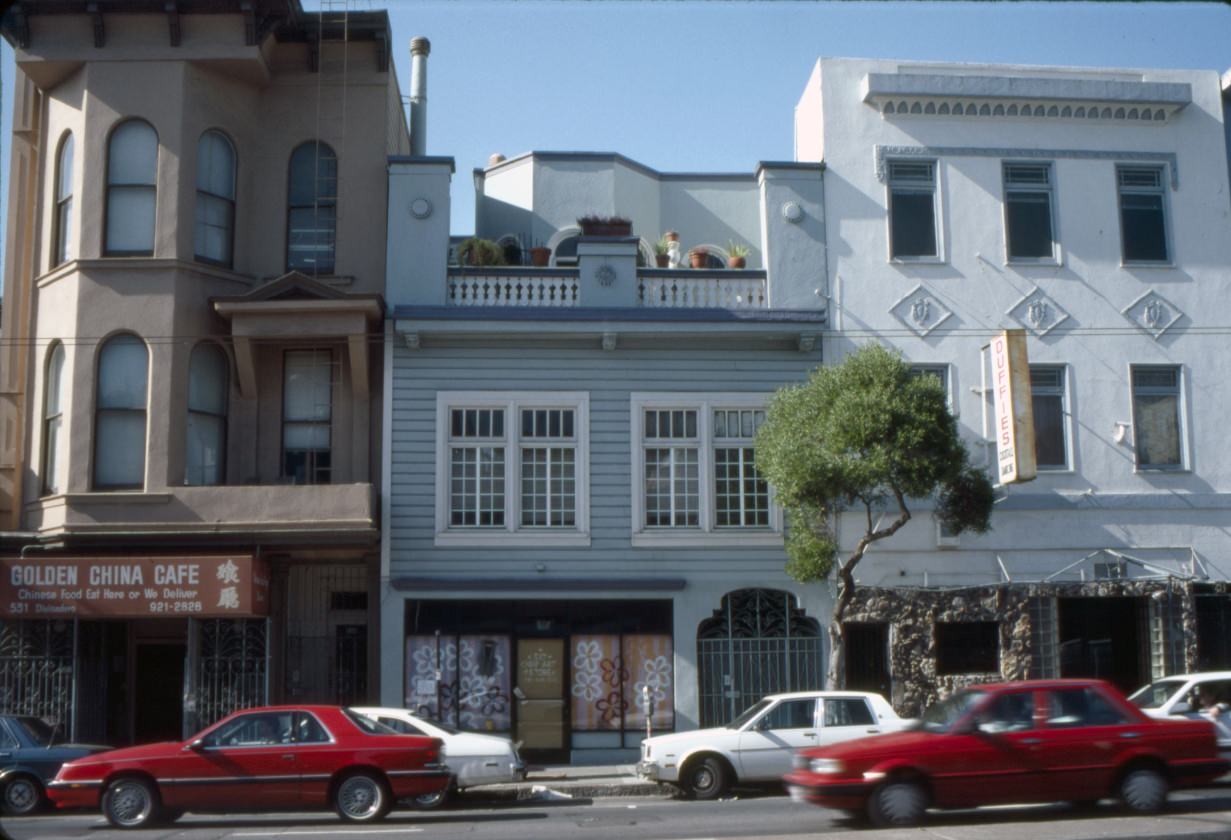 Divisadero Street, 500 block, 1991.