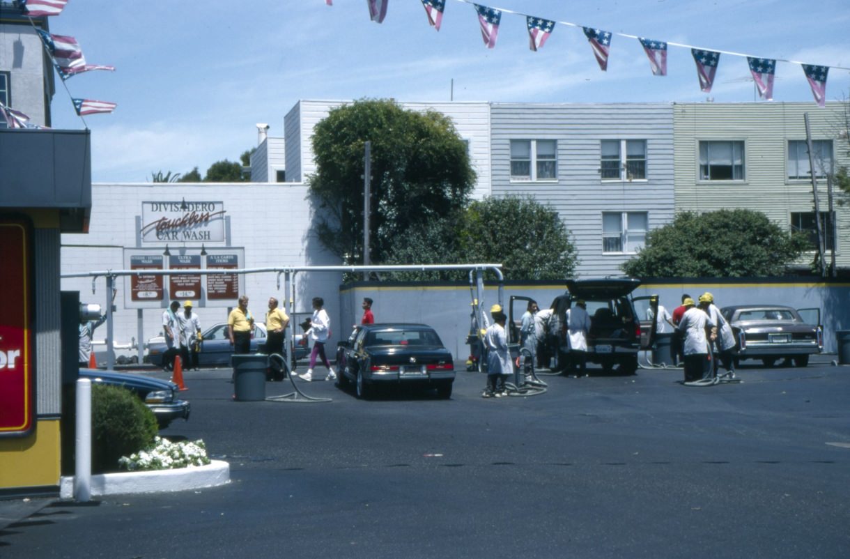 Divisadero Touchless Car Wash, 1992.