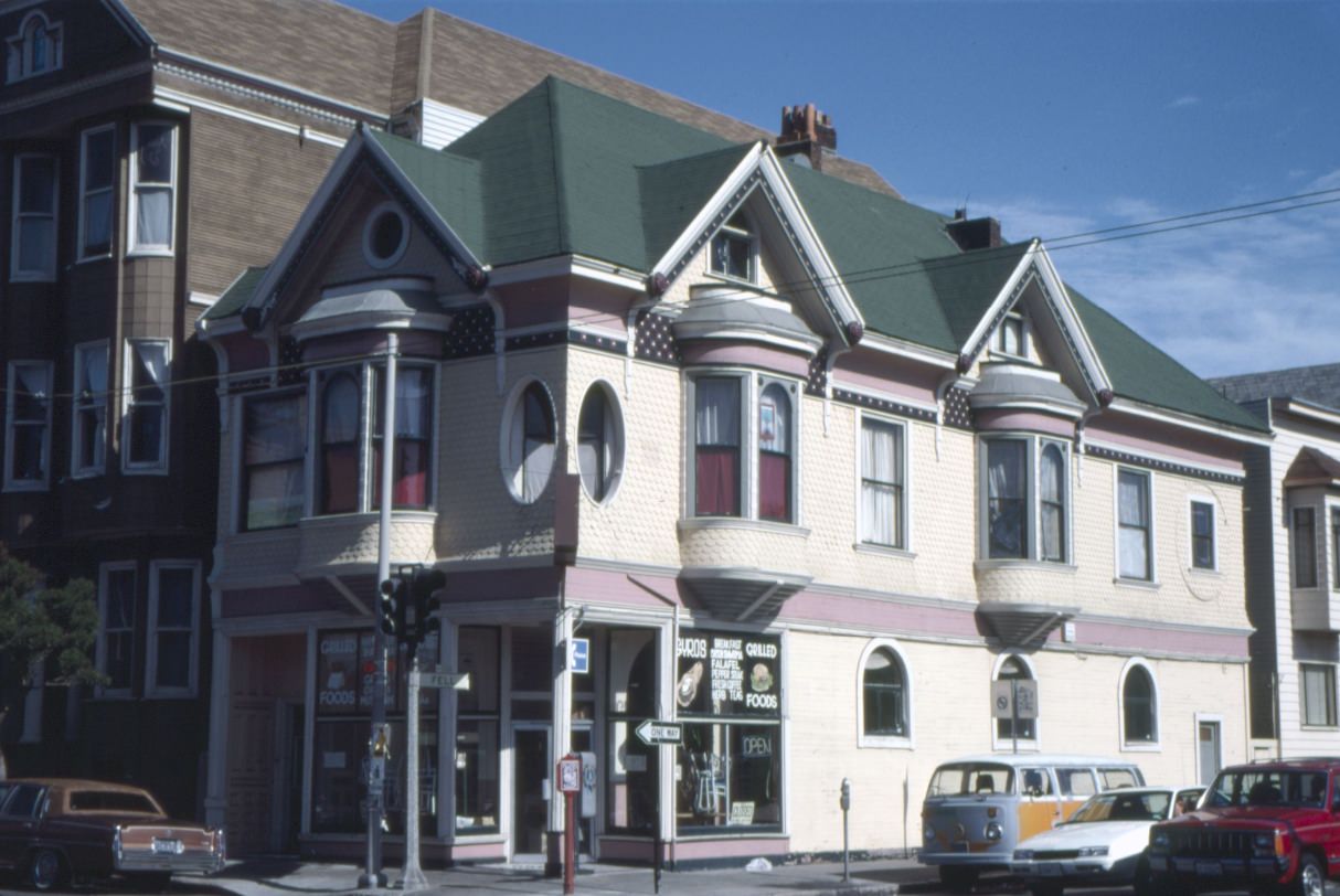 Fell and Divisadero Street, 1991.