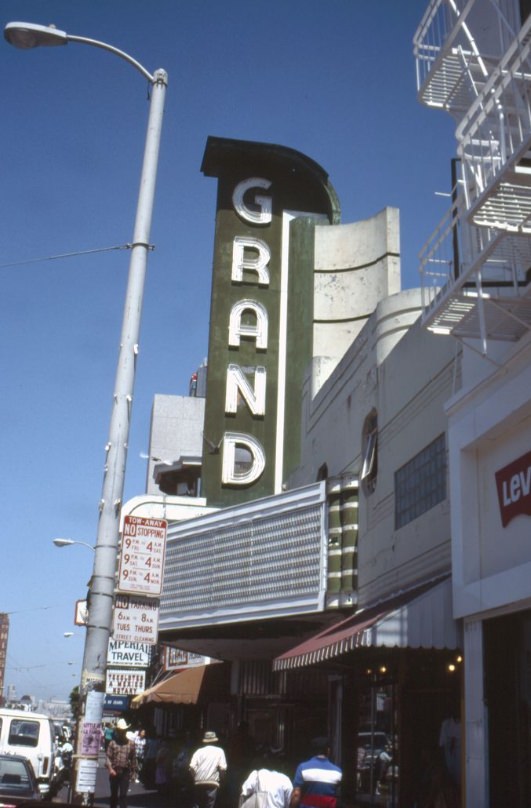 Grand Theater at 2665 Mission Street, 1991.