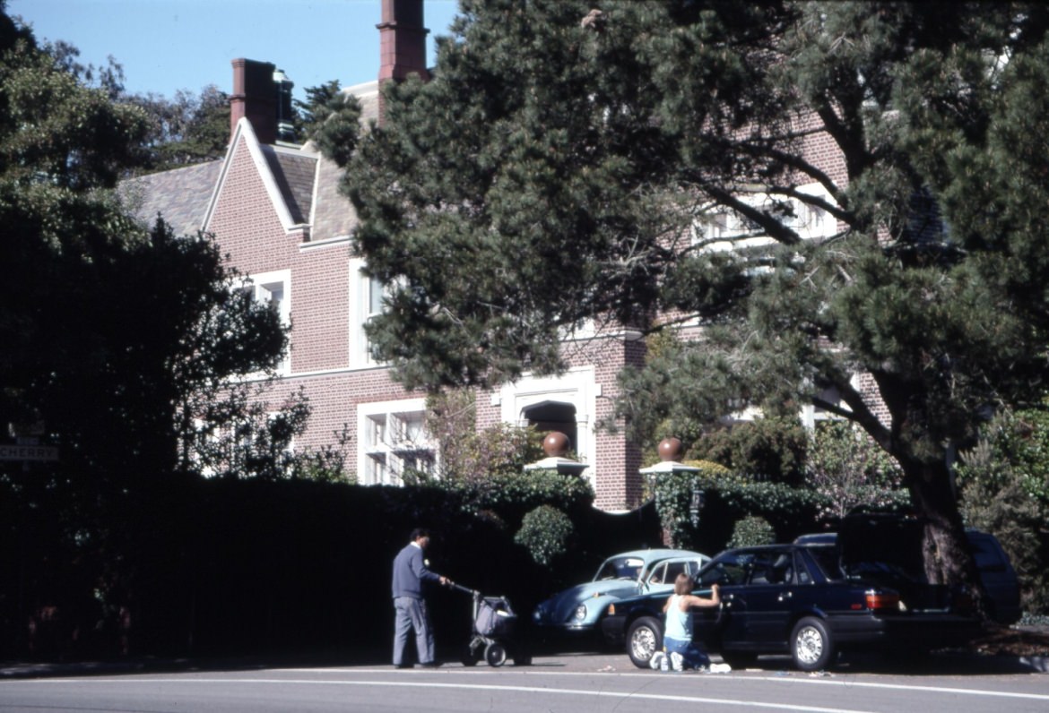 Jackson Street at Cherry, 1990.