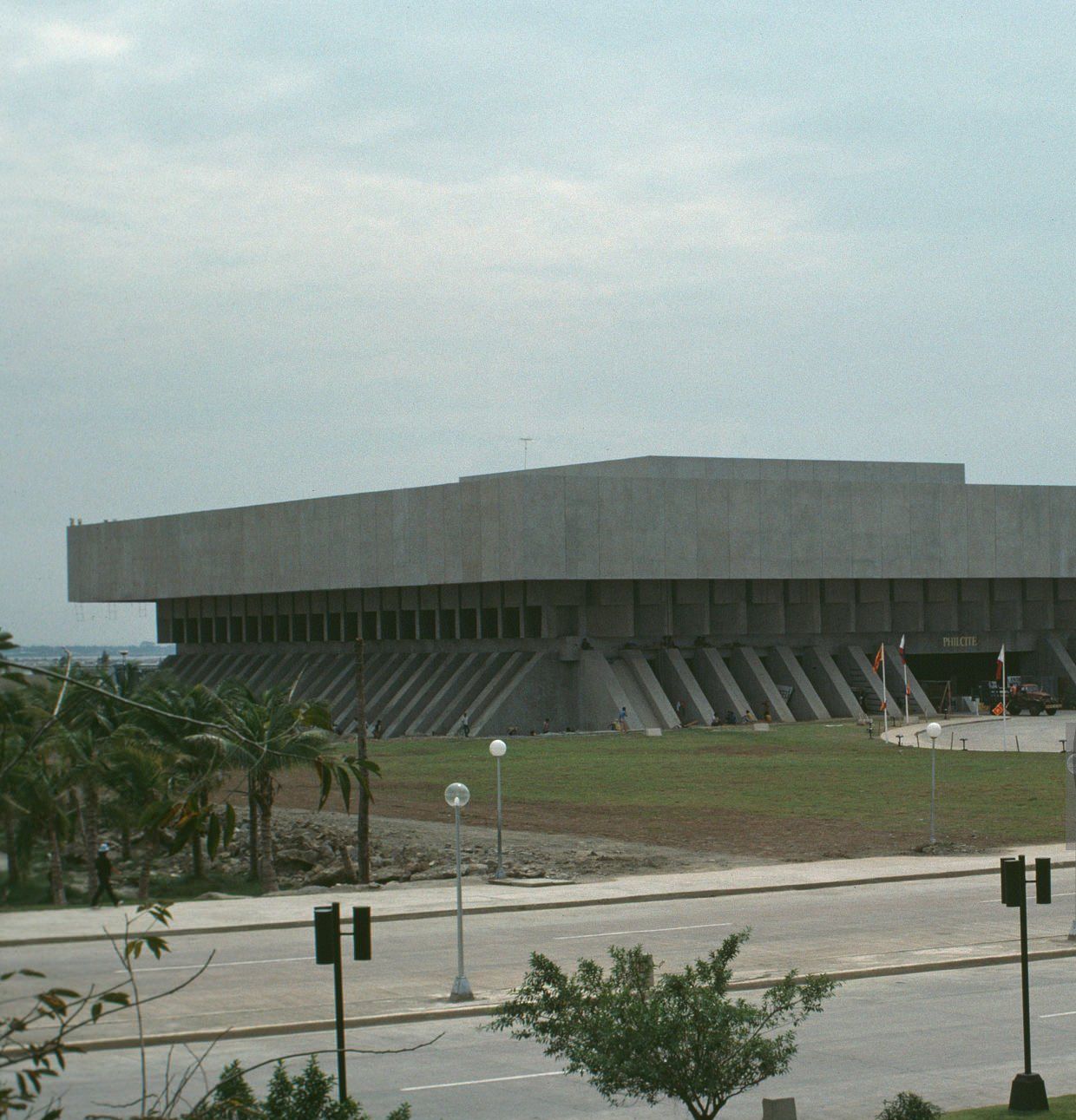 The Cultural Center of the Philippines in Manila, November 1976.