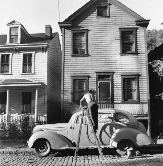 Saline Street. Pittsburgh, Pennsylvania, 1950