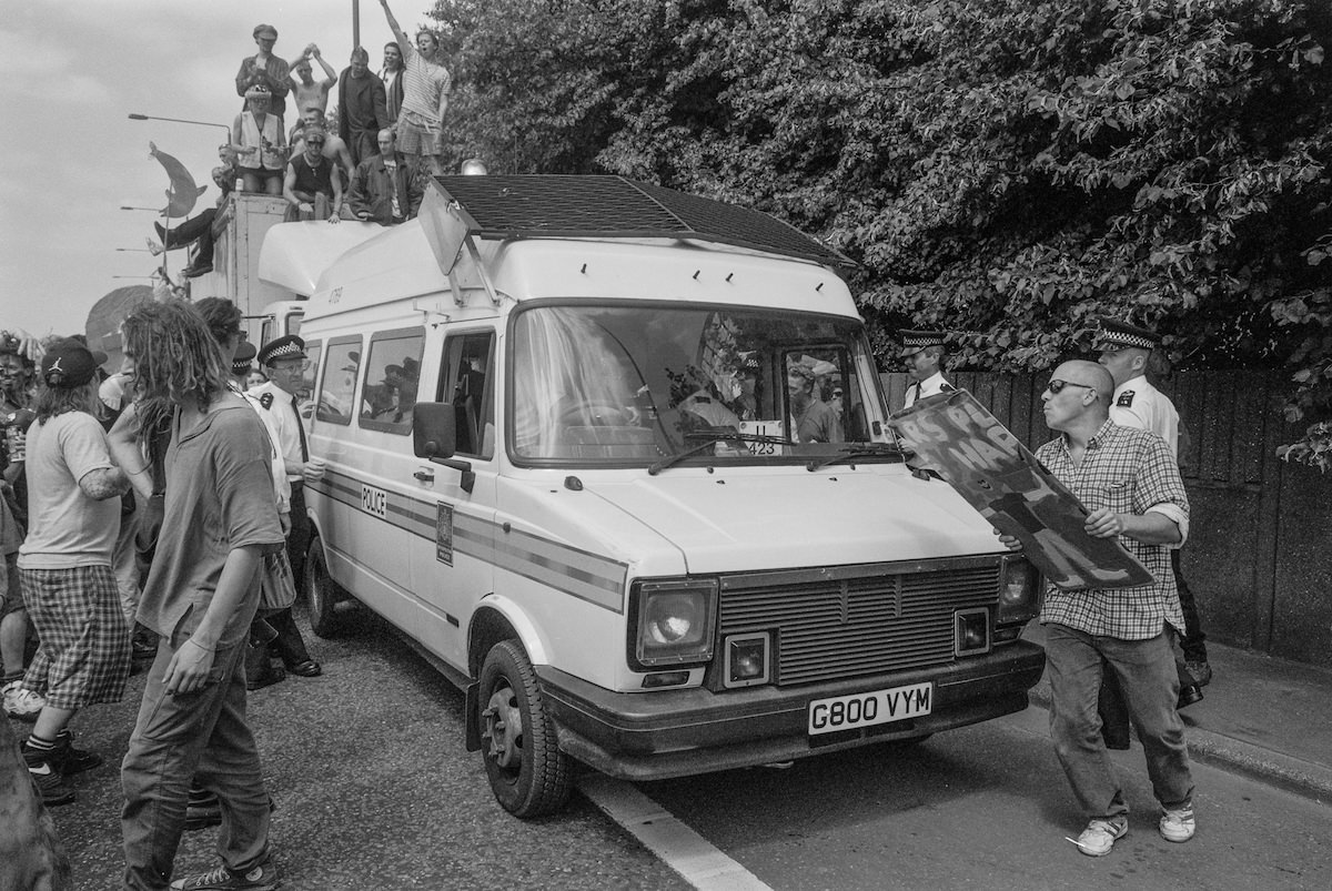 The 1996 Party Protest that Blocked the M41 Motorway in London