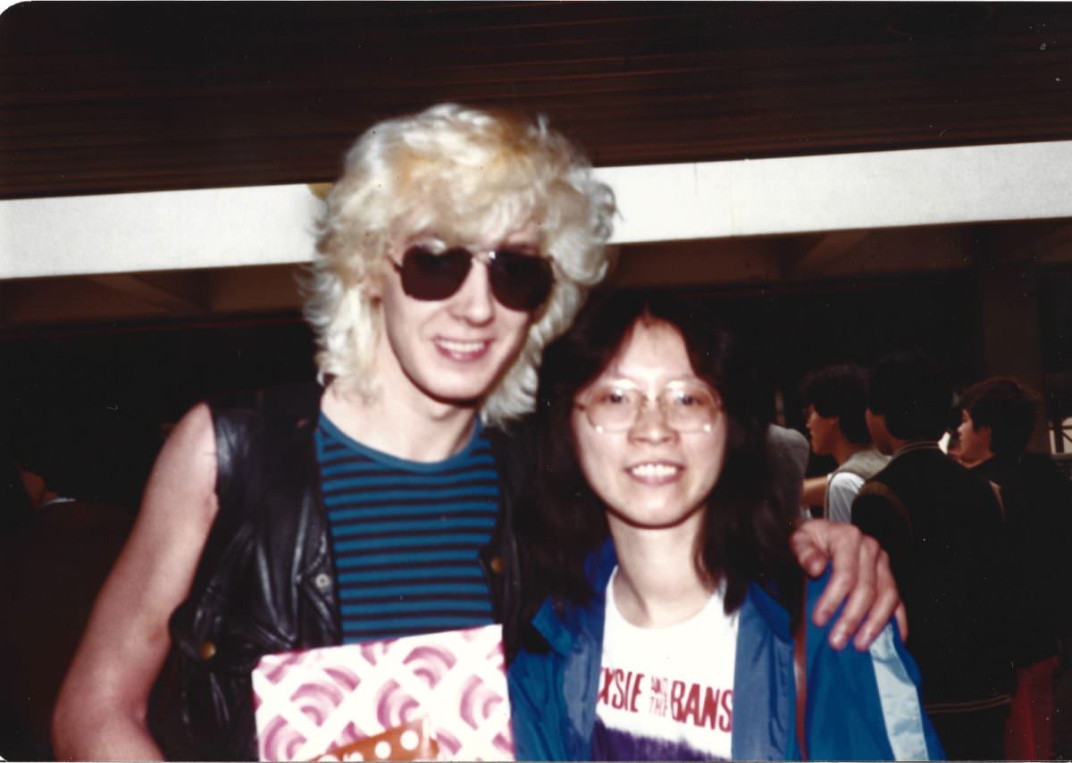 When Siouxsie and the Banshees toured Japan in 1982