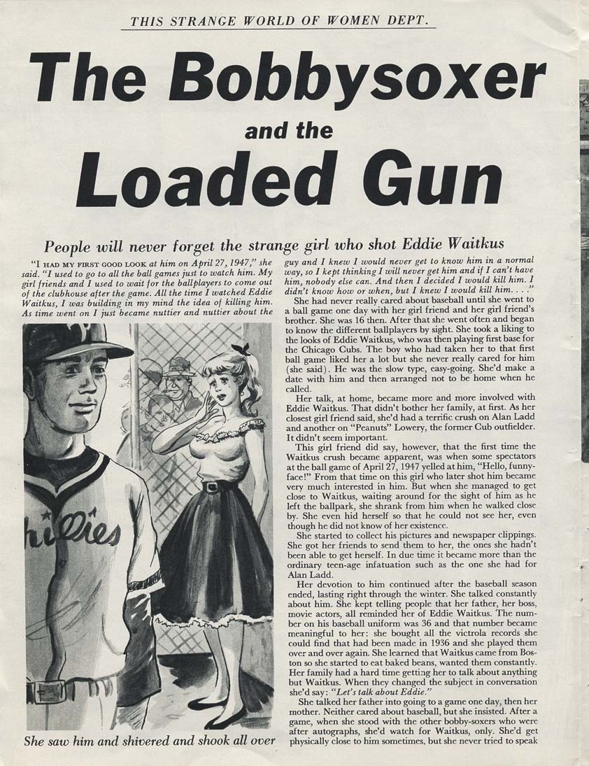 The Bobbysoxer and the Loaded Gun