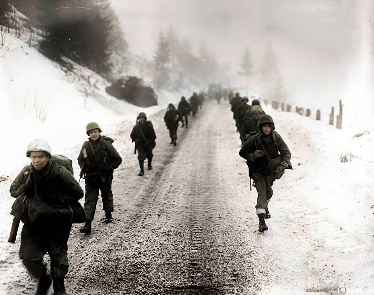 The Battle of the Bulge.