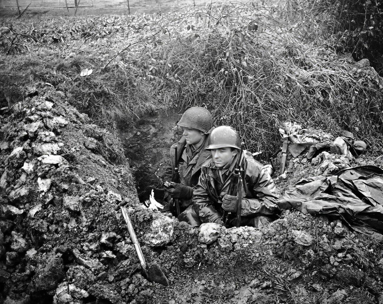 The Battle of the Bulge, 1944-1945.