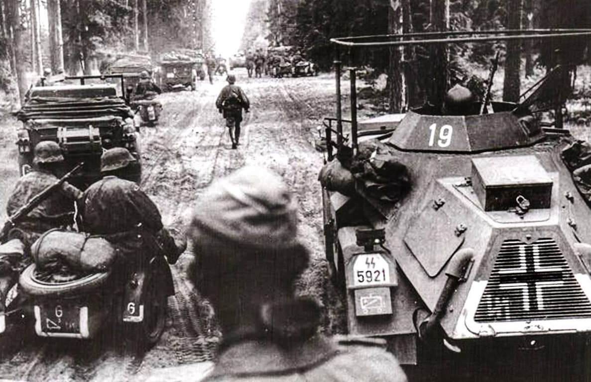 The 2nd SS Panzer Division Das Reich was a brutal elite division of the Waffen-SS of Nazi Germany during World War II, 1940s.