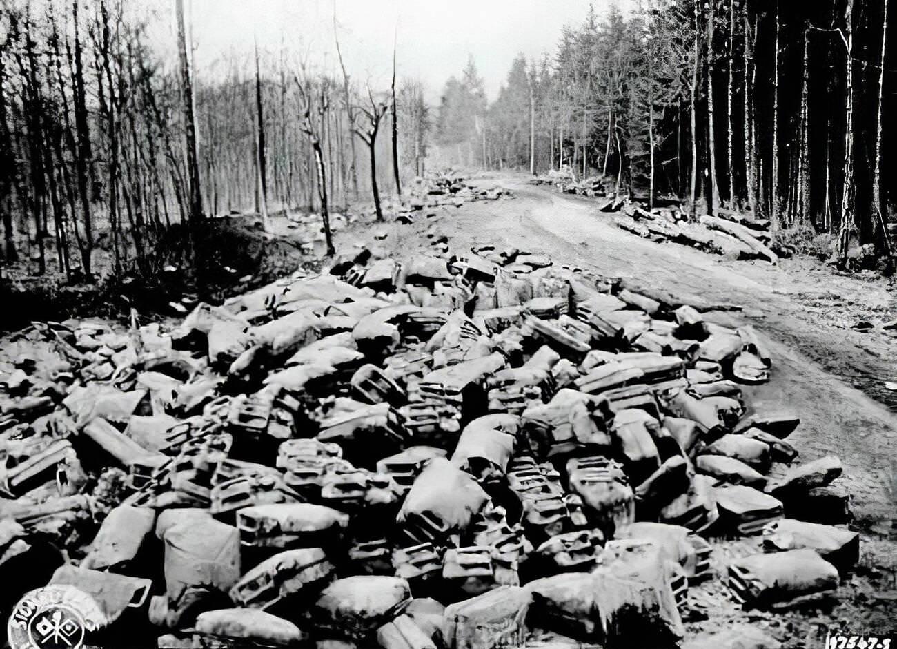 The Battle of the Bulge, 1944-1945.