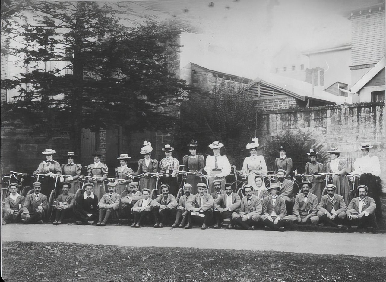 Waratah Rovers Bicycle Club, 1898.