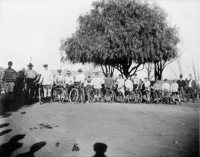 Scone Bicycle Club Road Race, 1906.