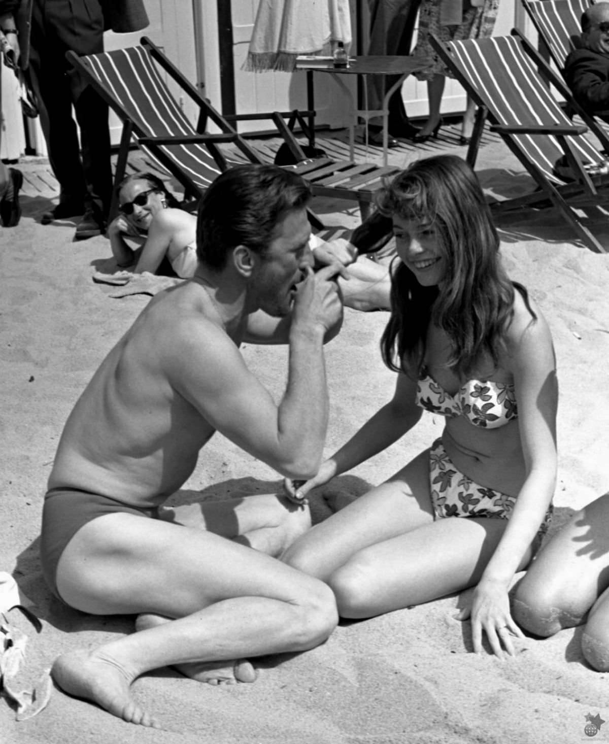 When 19-Year-Old Brigitte Bardot Stunned in a Bikini at Cannes Film Festival, 1953