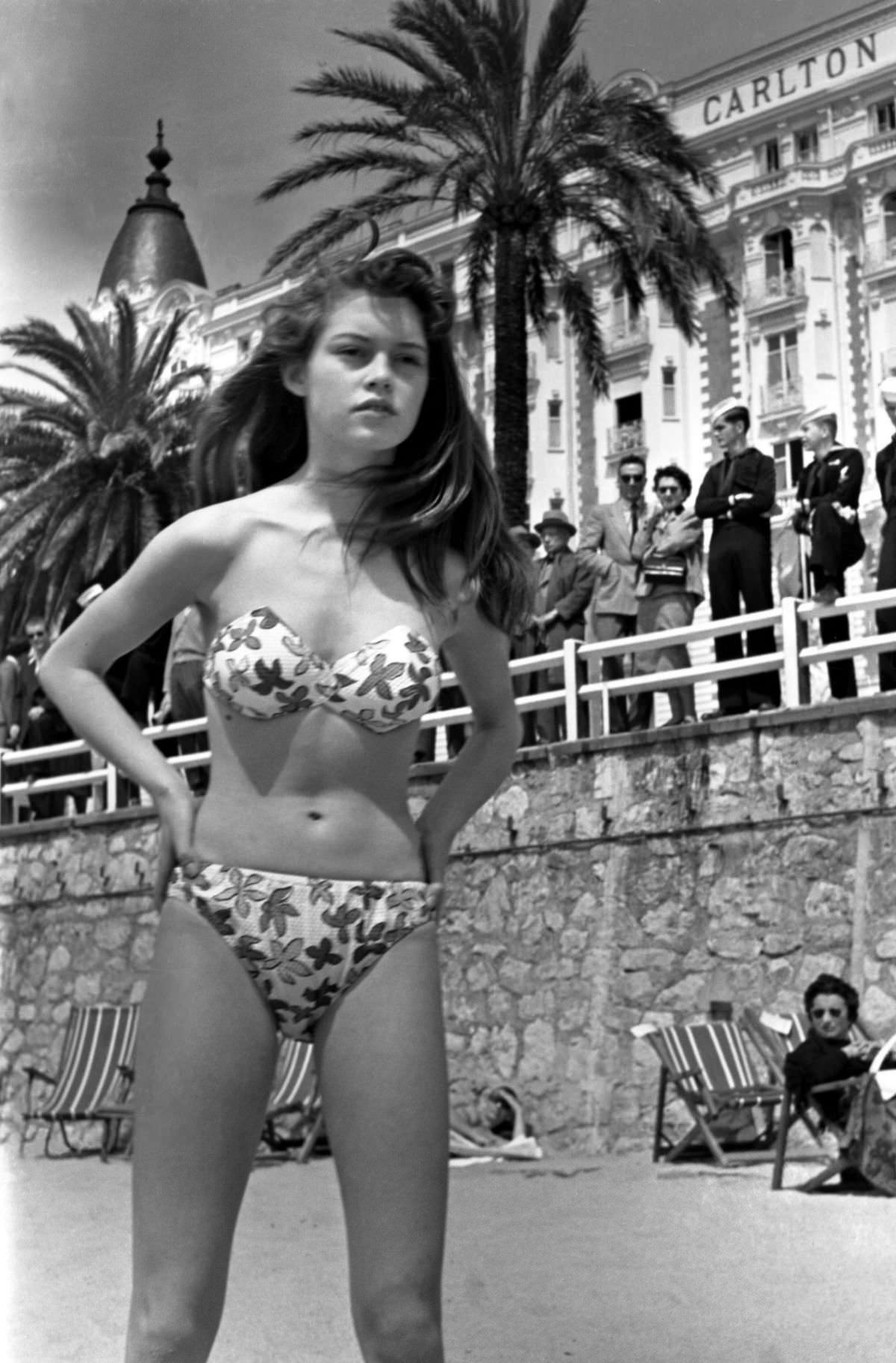 When 19-Year-Old Brigitte Bardot Stunned in a Bikini at Cannes Film Festival, 1953