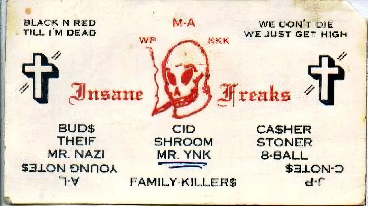 Chicago Street Gangs Actually had Business Cards during the 1970s and 1980s