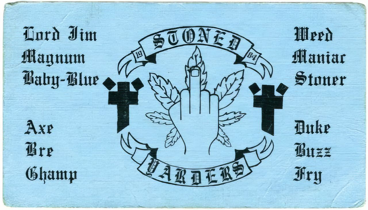 Chicago Street Gangs Actually had Business Cards during the 1970s and 1980s