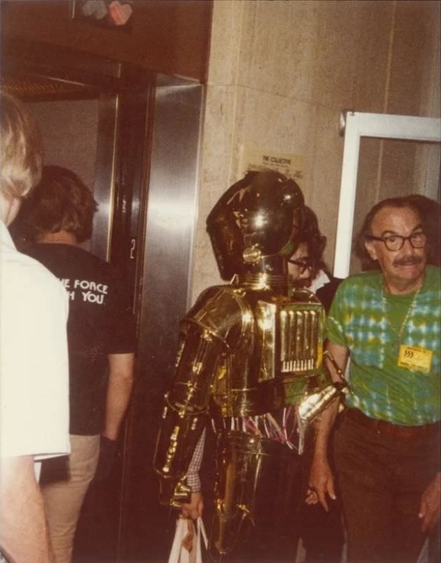 Fabulous Cosplayers at a Los Angeles Sci-Fi Convention in 1980s