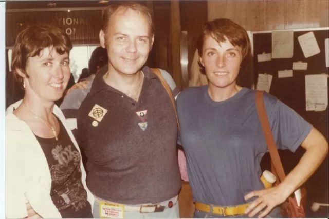 Fabulous Cosplayers at a Los Angeles Sci-Fi Convention in 1980s