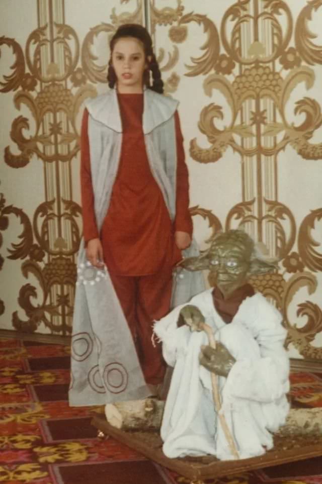 Fabulous Cosplayers at a Los Angeles Sci-Fi Convention in 1980s