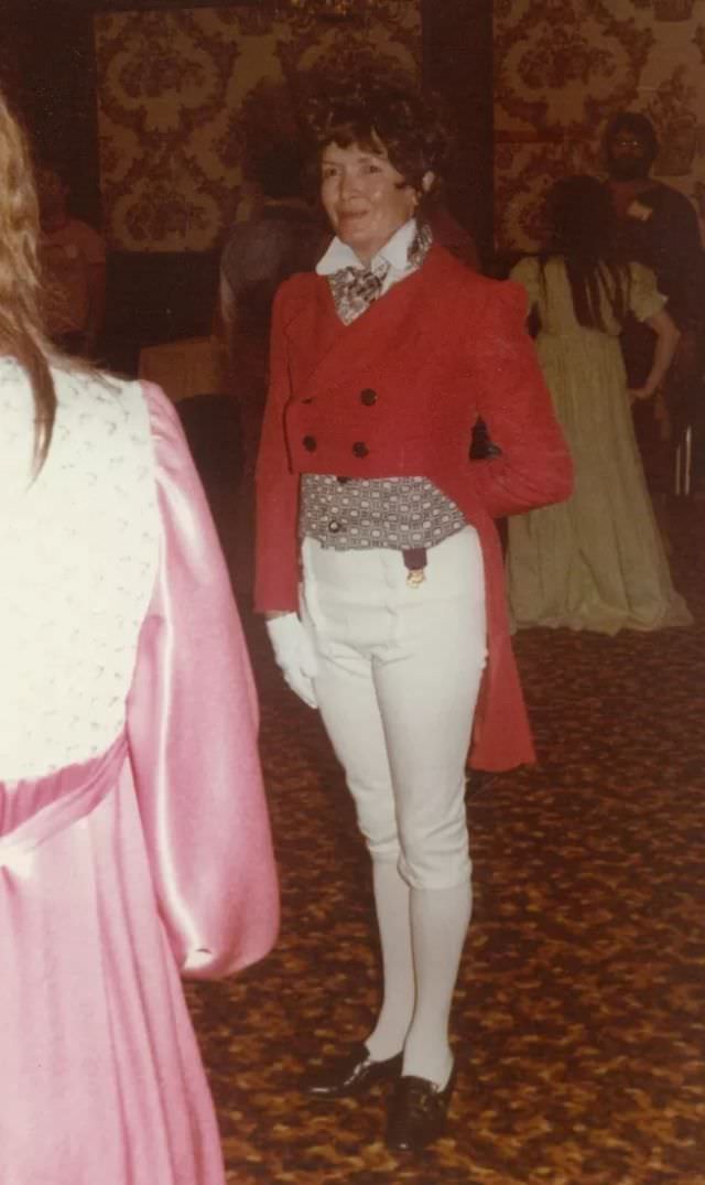 Fabulous Cosplayers at a Los Angeles Sci-Fi Convention in 1980s