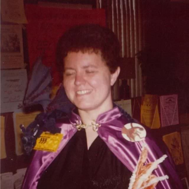 Fabulous Cosplayers at a Los Angeles Sci-Fi Convention in 1980s