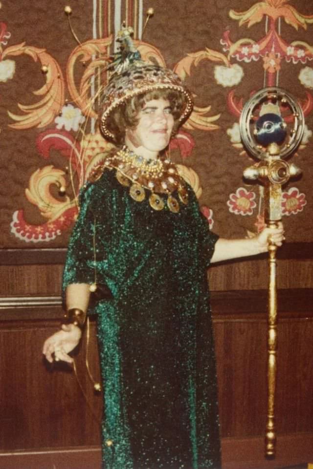 Fabulous Cosplayers at a Los Angeles Sci-Fi Convention in 1980s