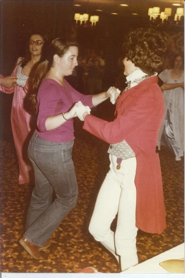 Fabulous Cosplayers at a Los Angeles Sci-Fi Convention in 1980s