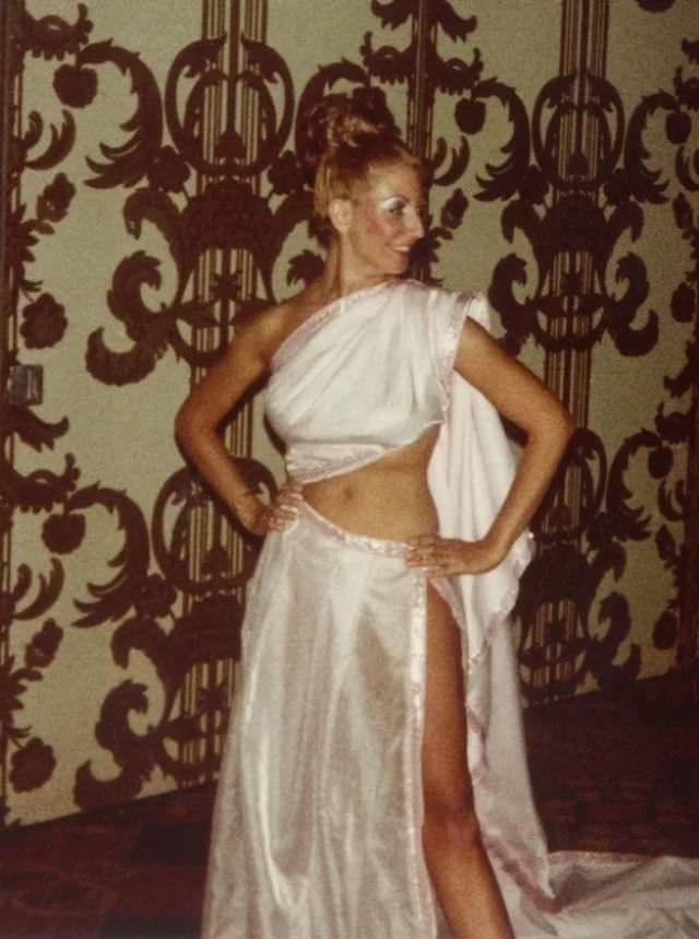 Fabulous Cosplayers at a Los Angeles Sci-Fi Convention in 1980s