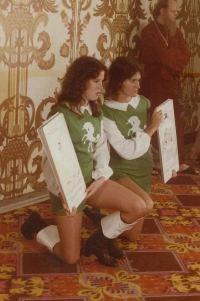 Fabulous Cosplayers at a Los Angeles Sci-Fi Convention in 1980s