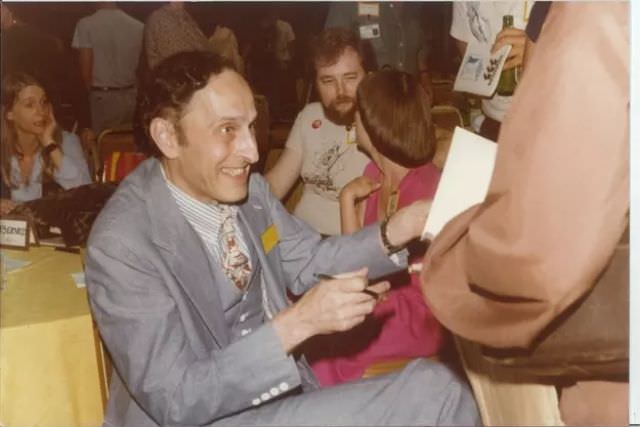 Fabulous Cosplayers at a Los Angeles Sci-Fi Convention in 1980s