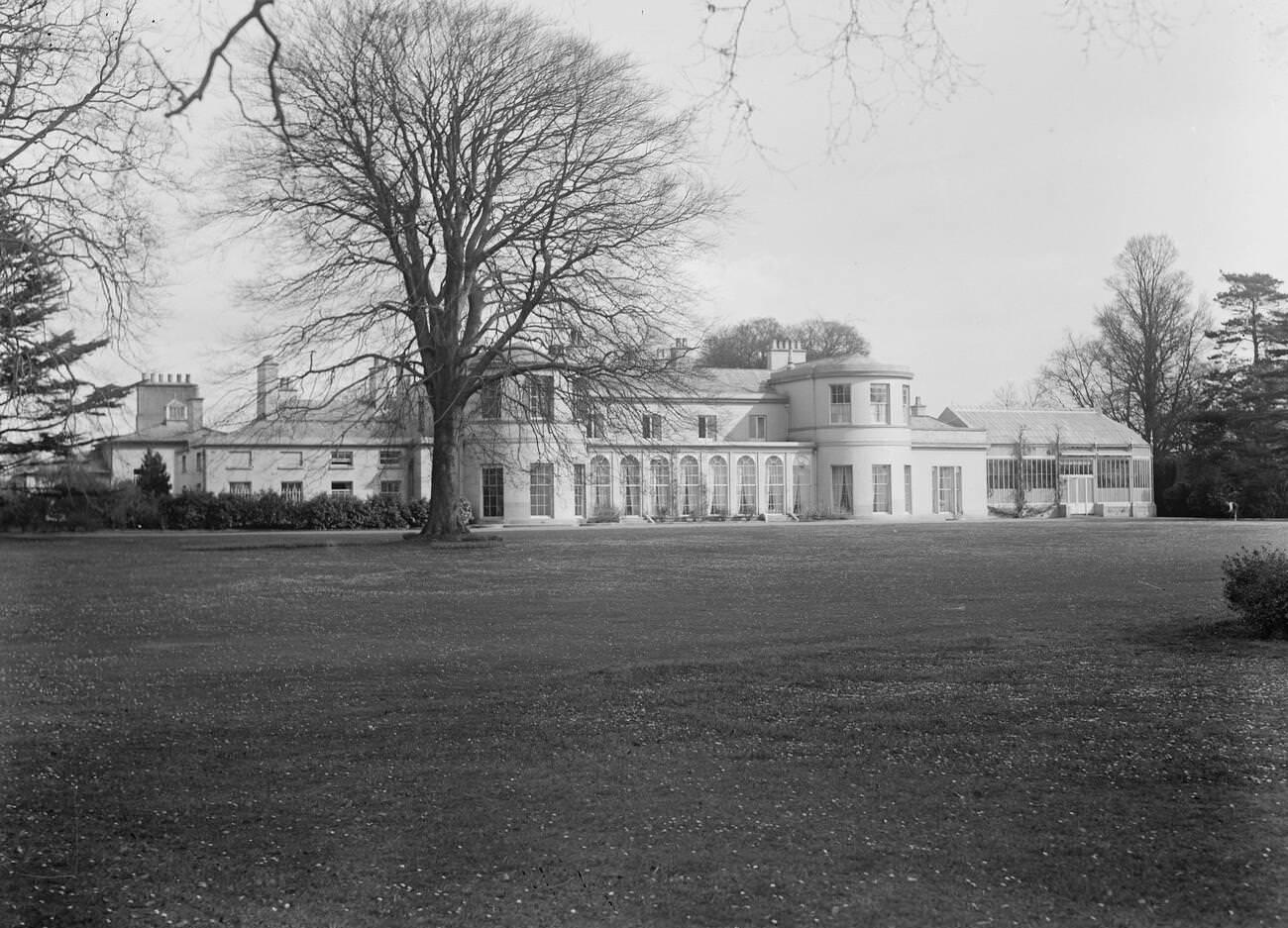 Chief secretary's lodge Phoenix Park, Dublin, 1920.