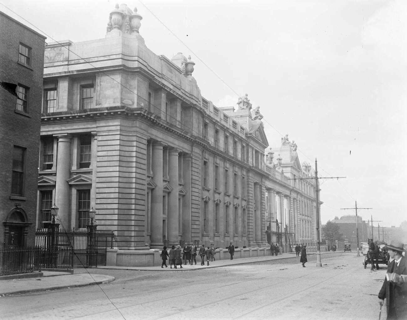 The new government buildings, Dublin, 1922.