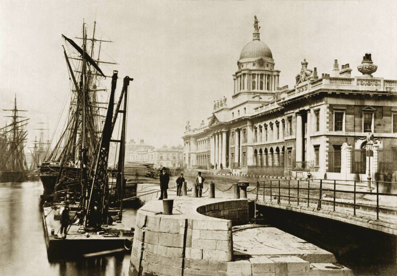Dublin Quays, 1890s