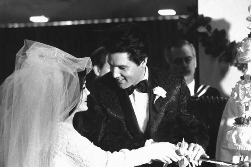 Fabulous Photos of Elvis and Priscilla Presley on Their Wedding Day on May 1, 1967