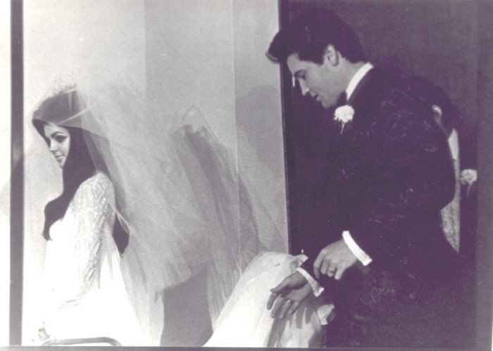 Fabulous Photos of Elvis and Priscilla Presley on Their Wedding Day on May 1, 1967