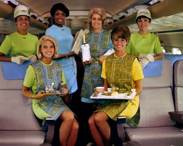 Sky High Style and Service: The Evolution of Stewardesses in the 1950s, 60s, and 70s