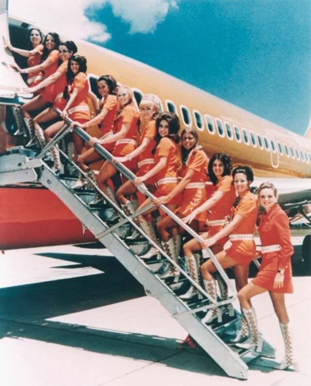 Sky High Style and Service: The Evolution of Stewardesses in the 1950s, 60s, and 70s