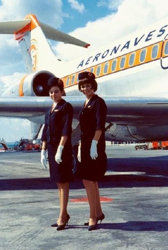 Sky High Style and Service: The Evolution of Stewardesses in the 1950s, 60s, and 70s