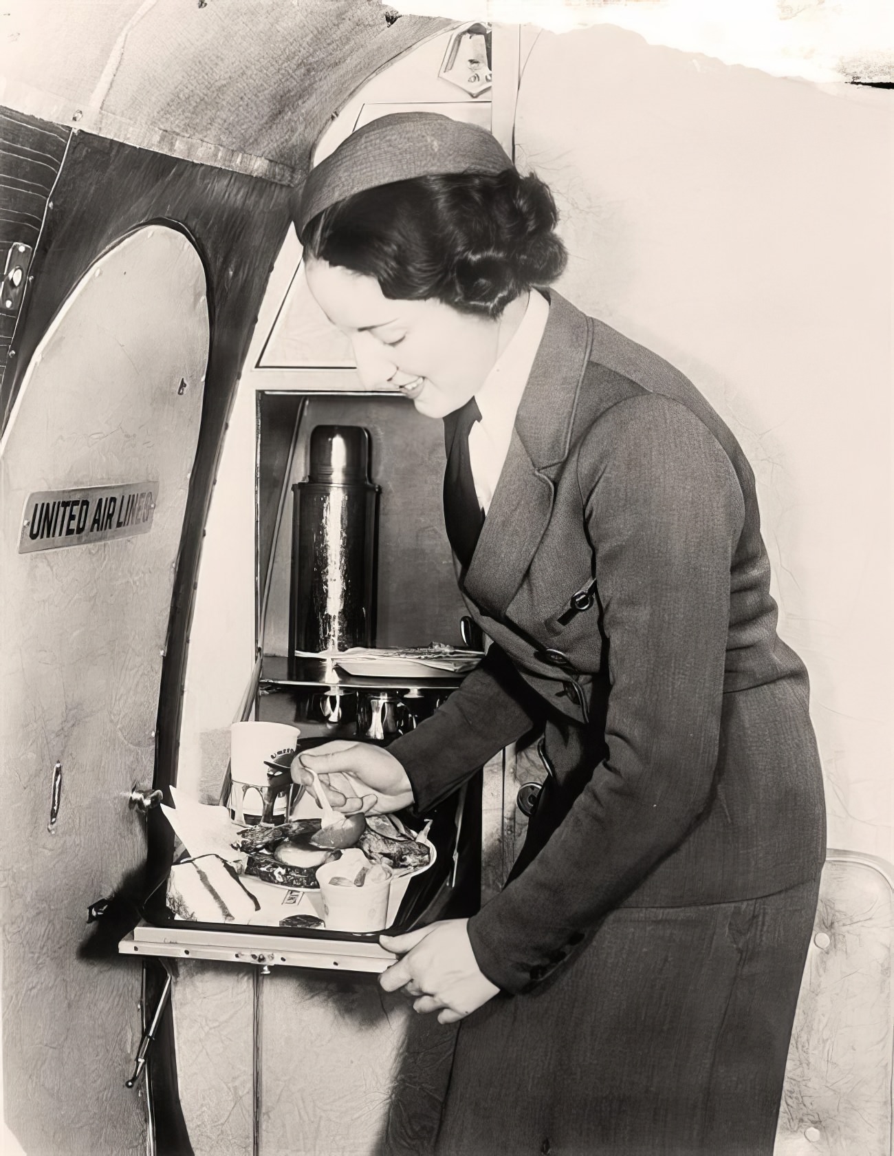 United Airline stewardess, ca. 1930s