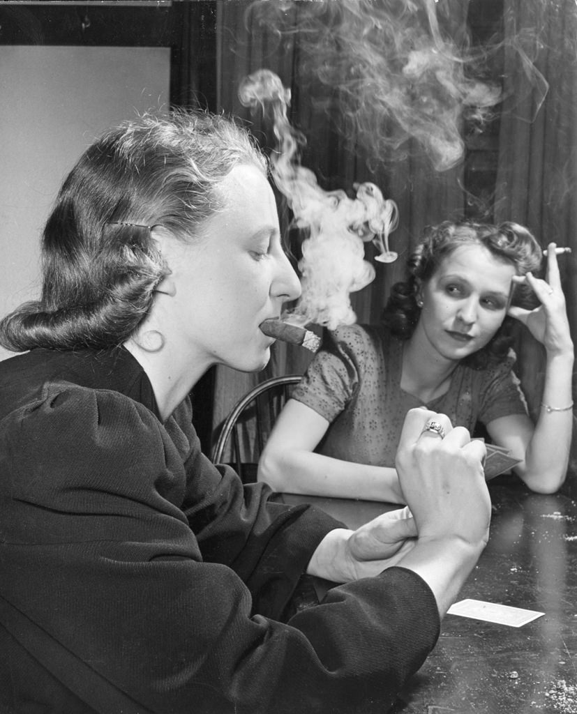 When a Group of GOP Women Got Together for an Old-Fashioned “Smoker” in Connecticut, 1941