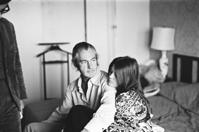 Timothy Leary and his wife Rosemary in room 1742 at the hotel.
